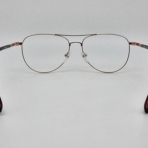 Otis + Grey OG20200 RO/G Rose Gold Aviator Eyeglasses Frame 54-15-140 - Picture 4 of 9